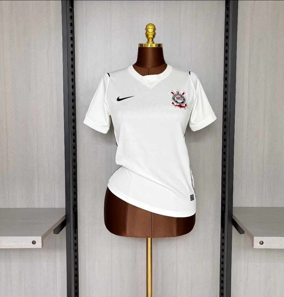Corinthians Feminina Branca Premium
