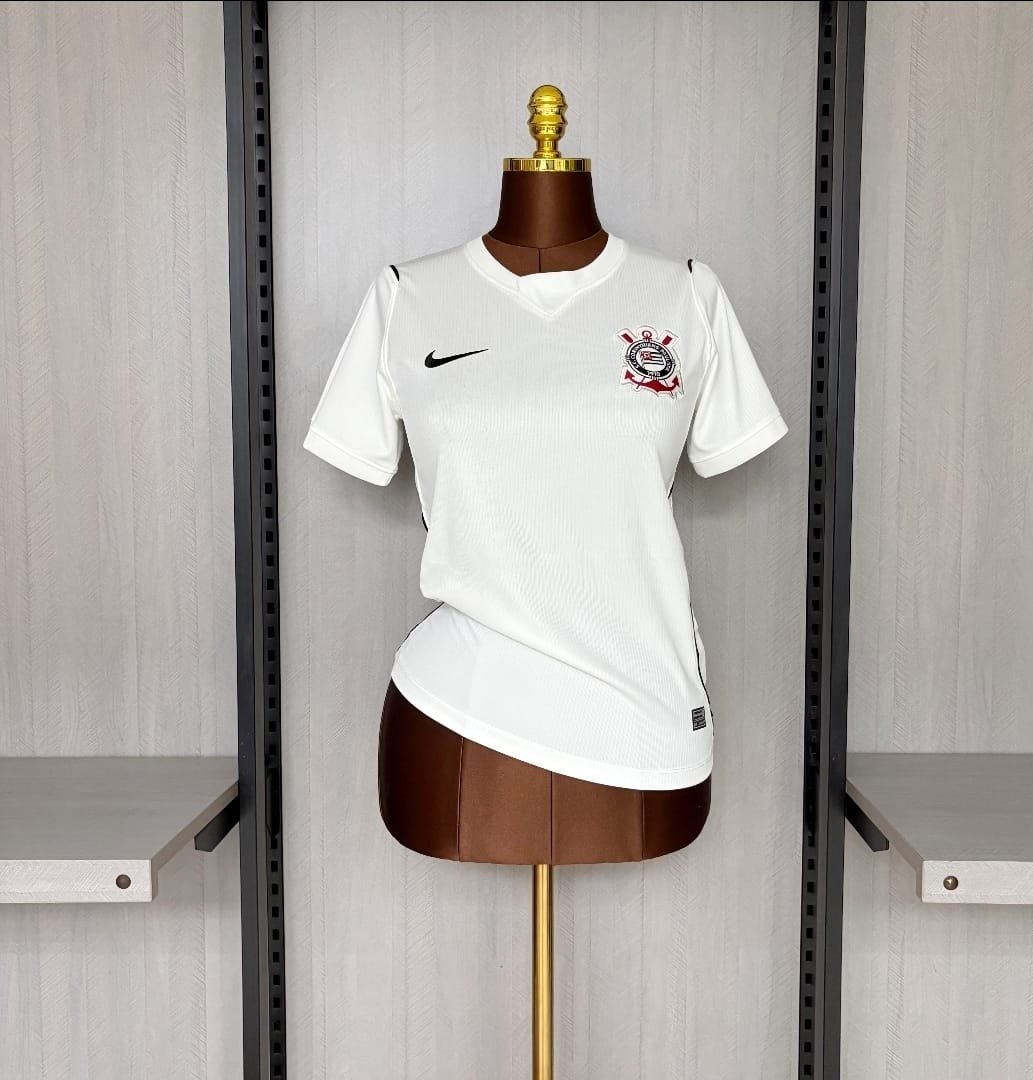 Corinthians Feminina Branca Premium