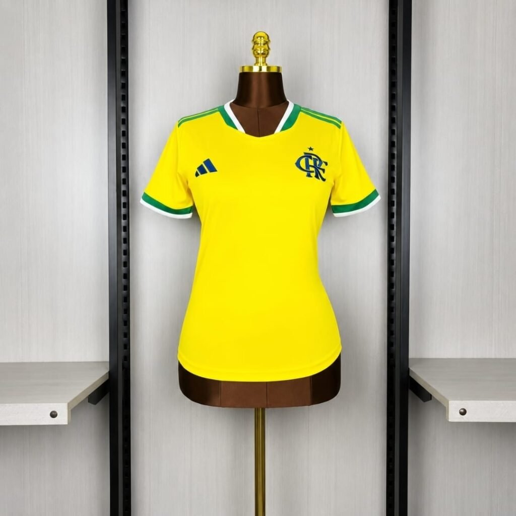 Brasil Feminina Amarela Premium
