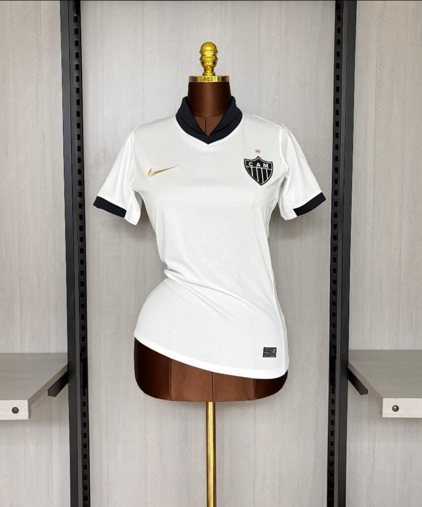 Santos Feminina Branca Premium