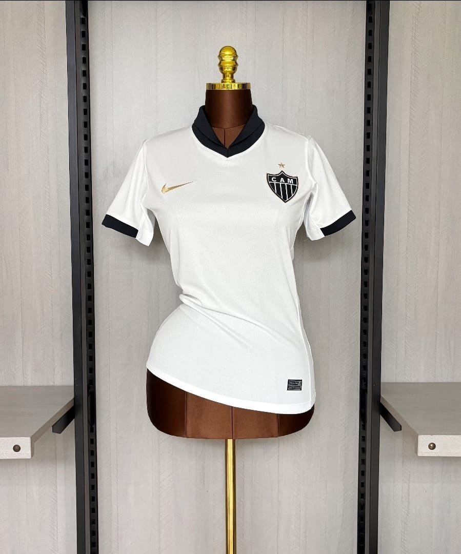 Santos Feminina Branca Premium