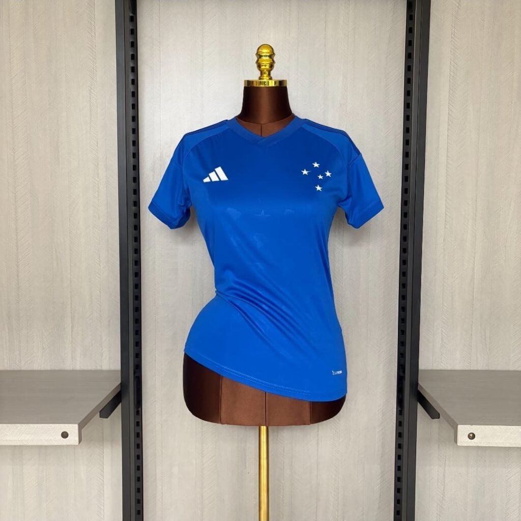 Cruzeiro Feminina Azul Premium
